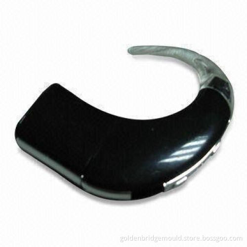 Plastic Injection Mold for Hearing Aid Dummy, Made of ABS, PC and TPE, with UV Coating
